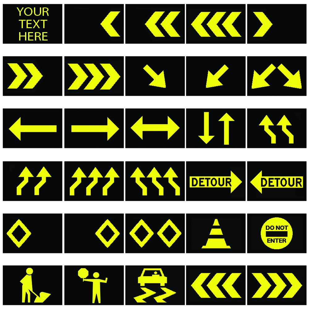 Traffic control trailer images