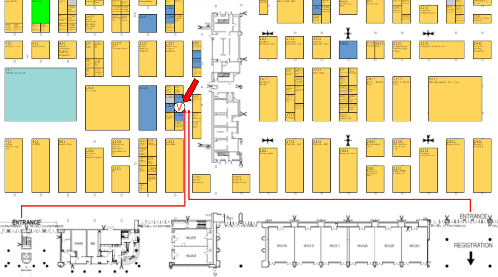 Voltex ATSSA expo booth location