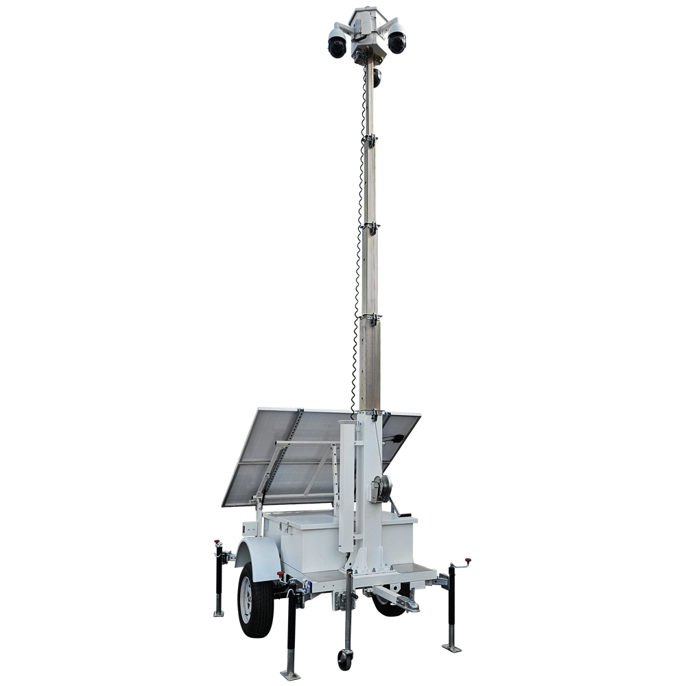 mobile surveillance trailer back mobile surveillance trailer back