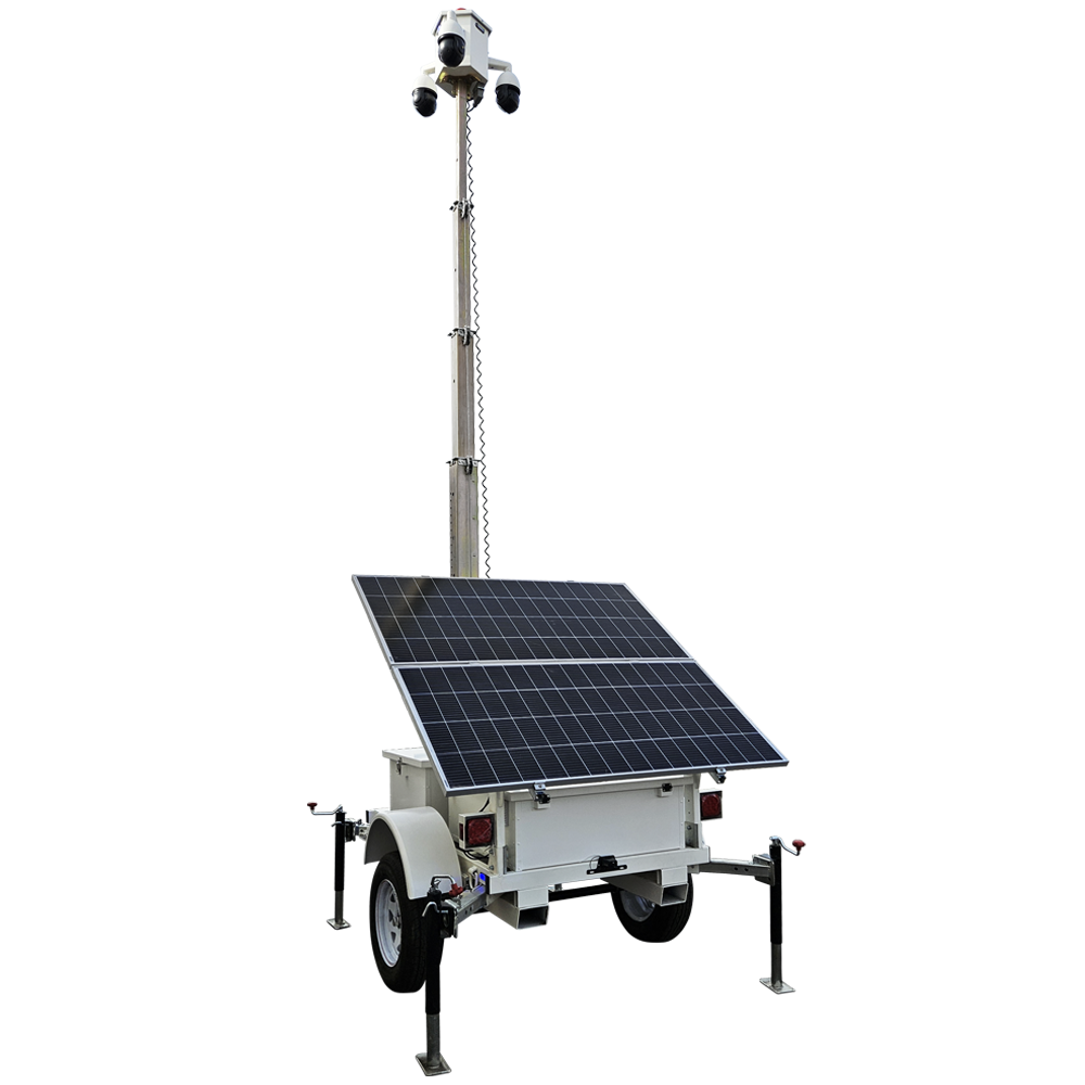 mobile surveillance trailer mobile surveillance trailer